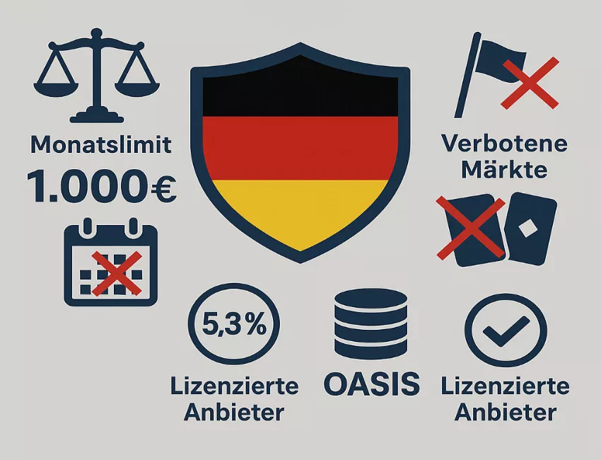 Rechtliche Regelungen für Live-Wetten in Deutschland - Glücksspielstaatsvertrag 2021 und Beschränkungen